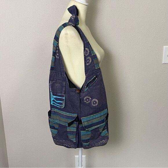 Flying High 100% Cotton Boho Hippie Summer School Bag - Picture 16 of 16